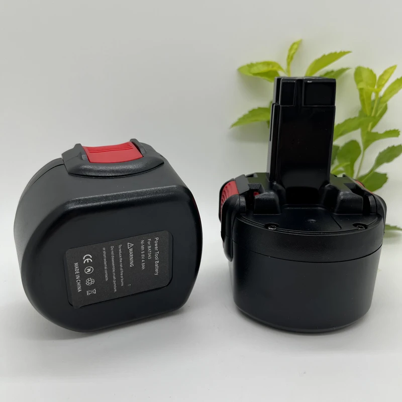 9.6V 4.8Ah/6.8Ah/9.8Ah/12.8Ah 고용량 충전식 NI-MH 배터리 |   BOSCH 전동 공구에 적합 |   PSR960,BH984,BAT048,BAT119,L50