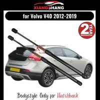 Amortiguador trasero para Volvo V40 2012-2019, Hatchback con alerón de techo Original con resorte, maletero, puntales de Gas cargados, 2 uds.