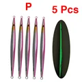 5 Pcs P Color