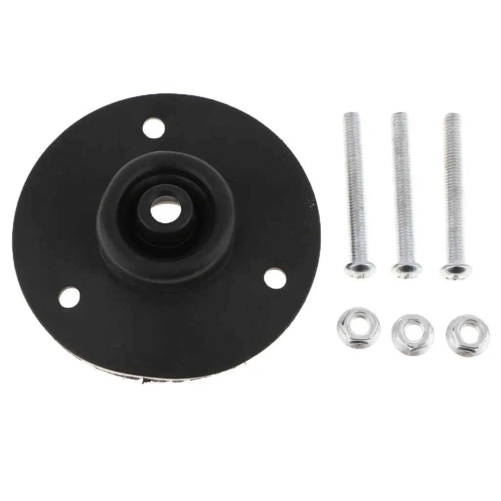 1 Piece Dustproof Plug Cover Towing Socket & Gasket Seal with Bolts Trailers & s Dust Cap Boot Seal Plug Gasket