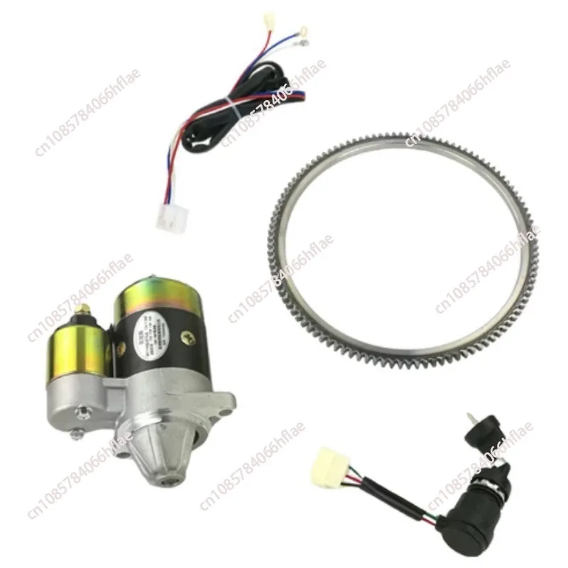 

Micro-tillage Electromechanical Starter 186 Diesel Electromechanical Starter Modified 173F/178F/180F/188F Motor Complete Set 1