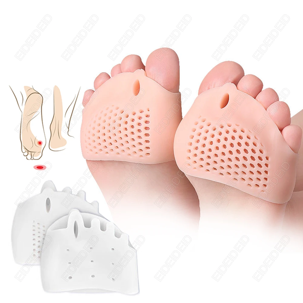Silicone Gel Insoles Toe Separator Thumb Valgus Corrector Bunion Guard foot Pain Relief pads Foot Care Cushion man women