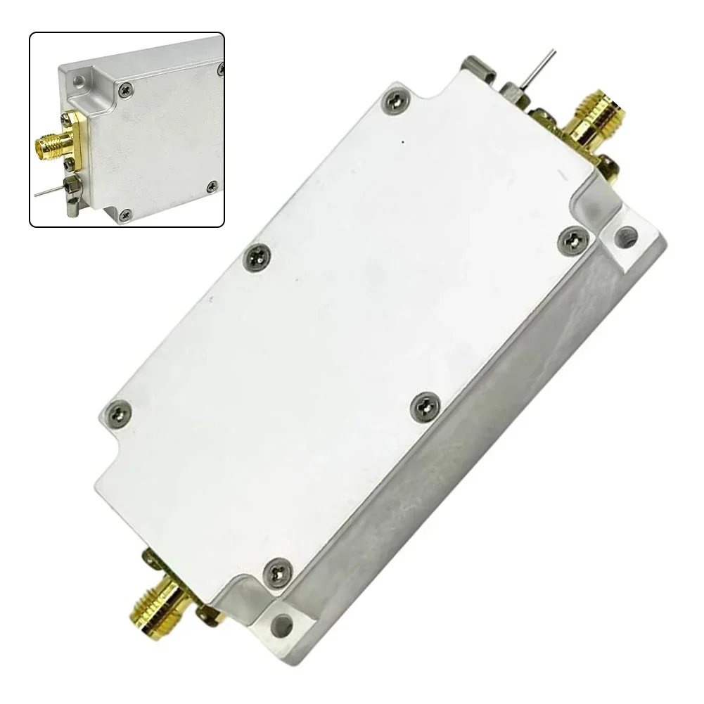 

1250MHz RF Module Walkie-Talkie RF Power Module 1250MHz Output 15W Gain 40dB Communication Interface For SMA Instrument Tool