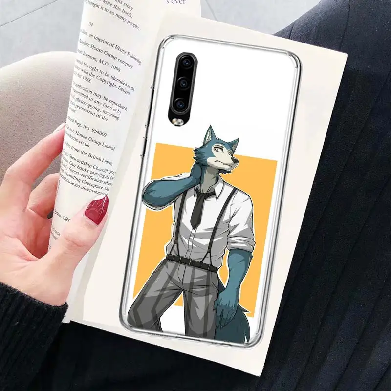 Beastars Legosi Phone Case For Huawei P30 Lite P10 P20 P40 P50 Cover Mate 40 Pro 10 20 30 Capa Coque Shell