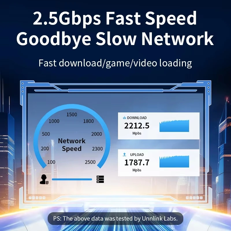 Сетевая карта USB 3.0 и Type C к Rj45 Адаптер Ethernet 2,5G 2500 Мбит/с для портативных ПК NAS-сервер Windows Mac OS Интернет