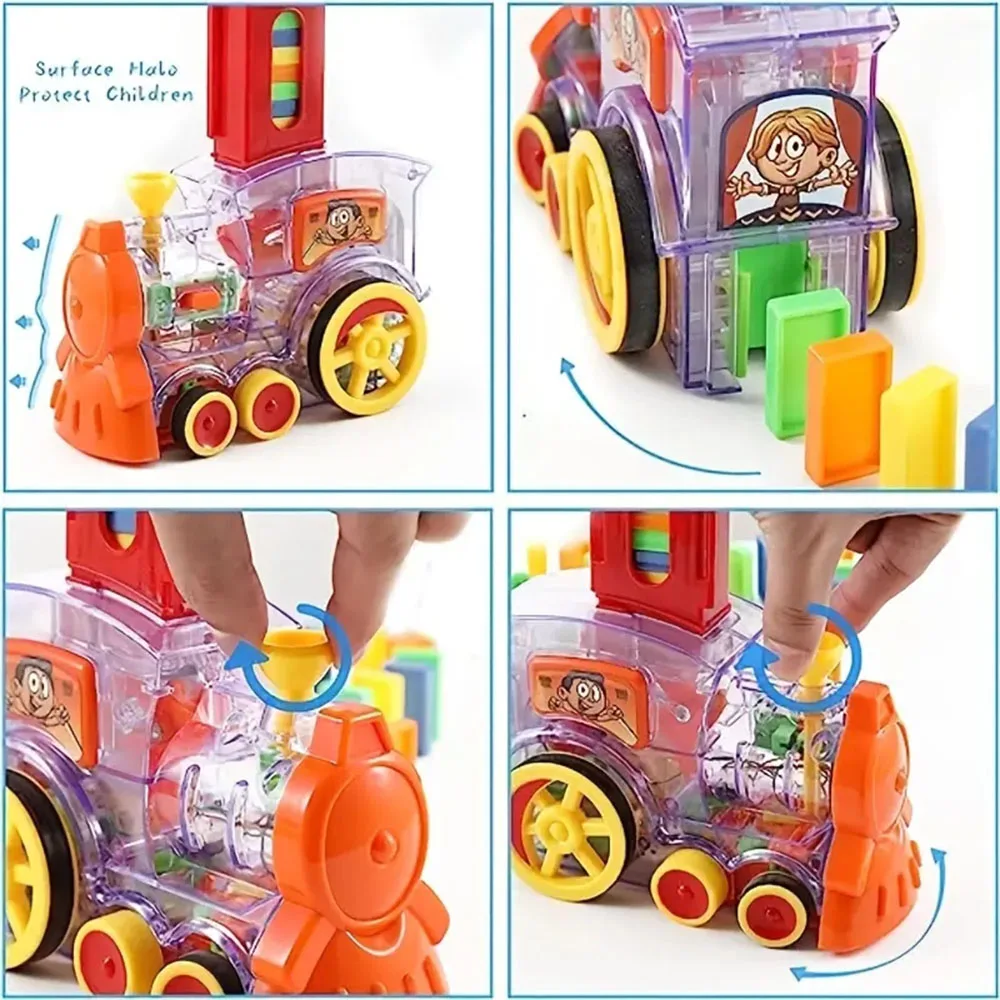 Lovely Dominos Trains Toys For Children Early Educational Puzzle Toy Kids Party Favors Toys