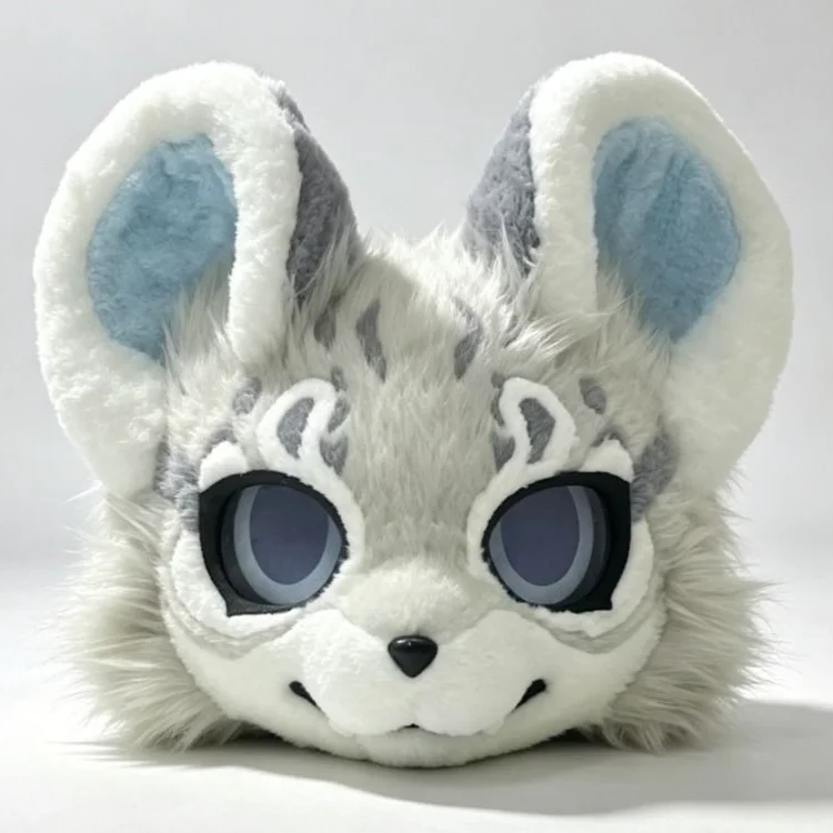Fursuit Head Base Kemono Dragon Beast Skull Furry DIY Head Embryo PETG 3D Printing Wearable Custom Cosplay Anime Accessories 6