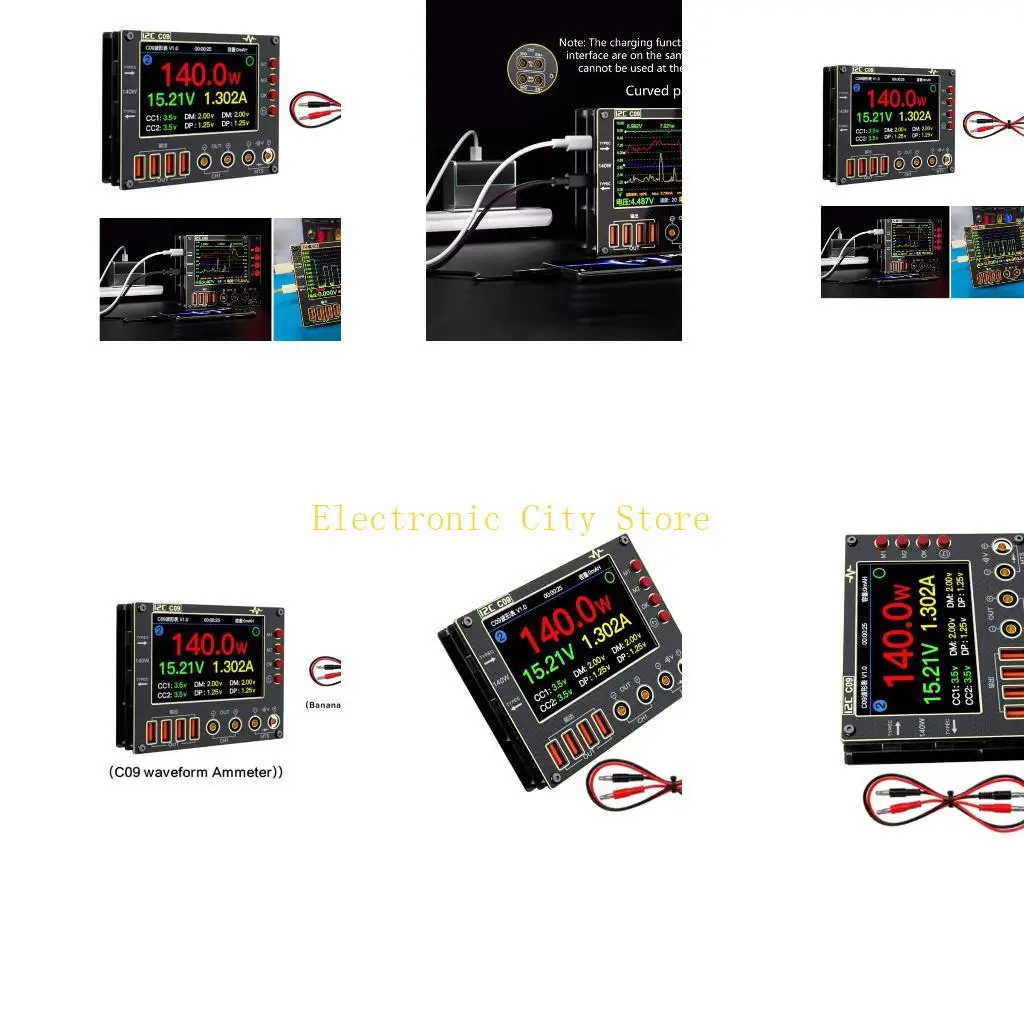 

Усовершенствованный мультиметр цифрового осциллографа с двойным каналом мониторинга быстрого захвата формы волны и защиты HU8D
