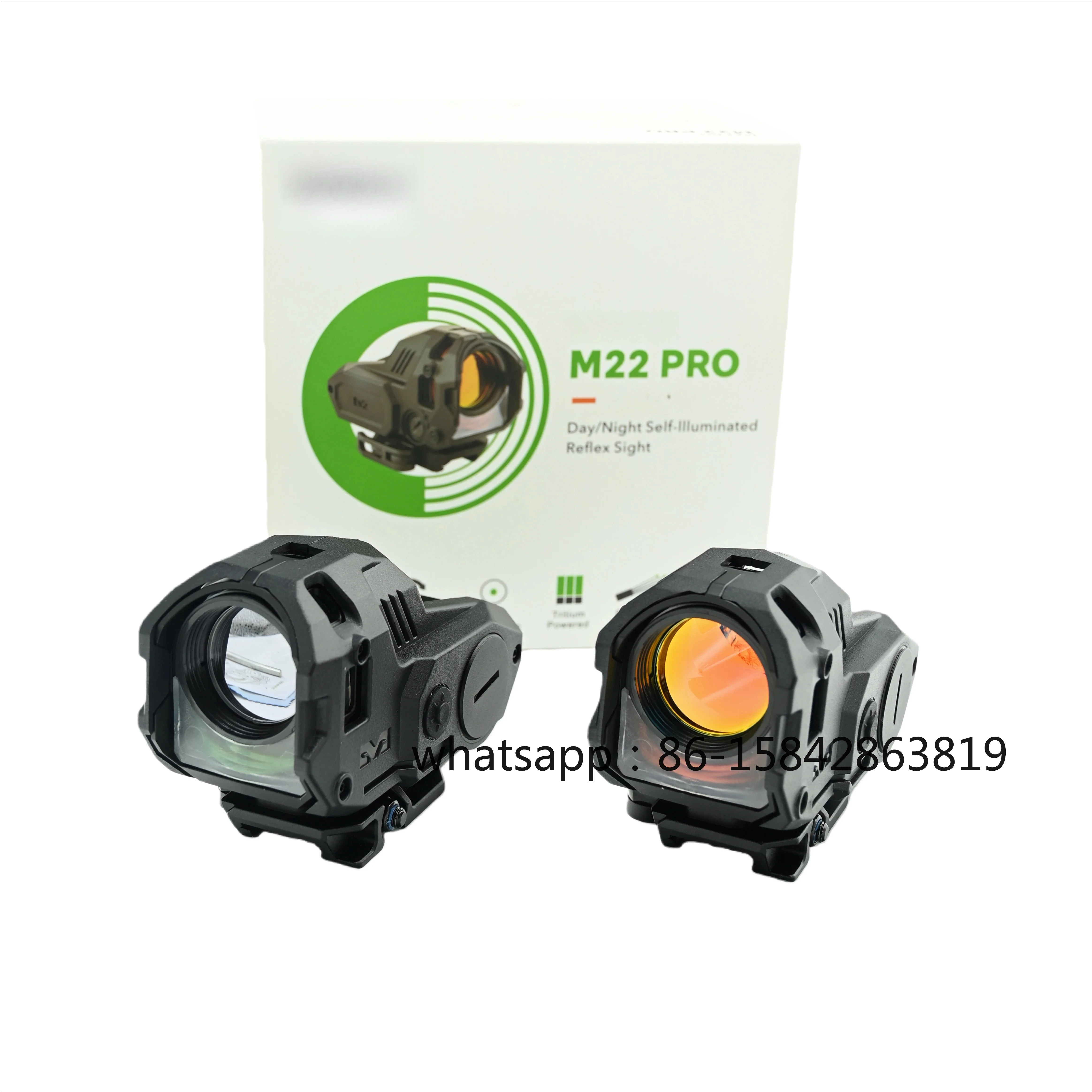 

True Fiber Laminated Lens M22 PRO Holographic Red Dot Scope Telescope Slingshot Toy Photography