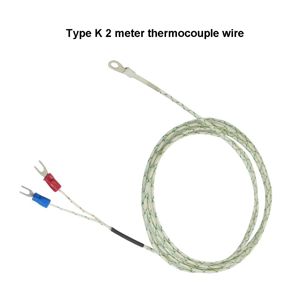 REX-C100 Digital Temperature Controller Thermostat Thermoregulator Digital PID Temperature Controller with K Type Probe Sensor