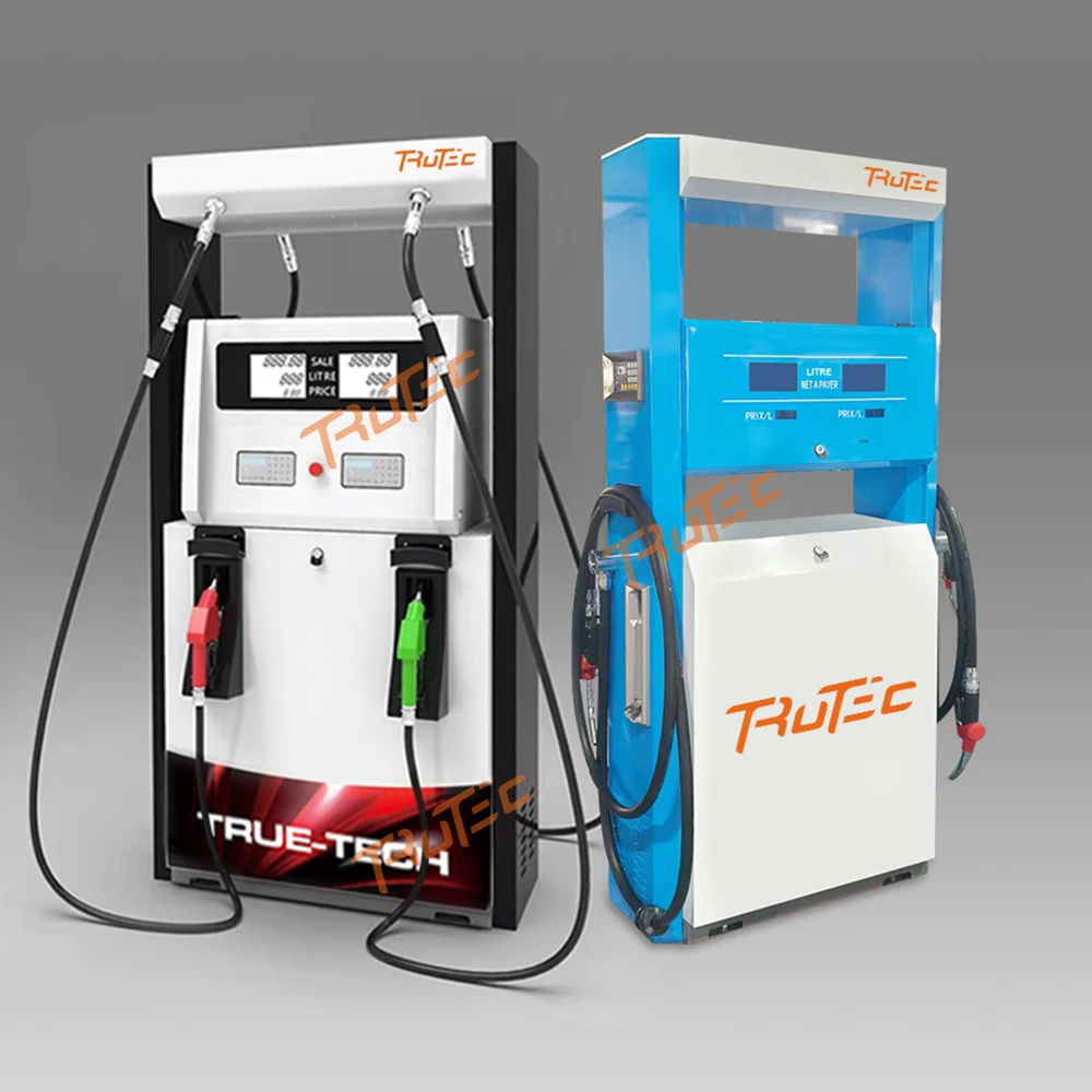 High Quality 2 and 4 Hoses Tatsuno Gilbraco Pump Petrol Fuel Dispenser Shell Service Equipment in Africa