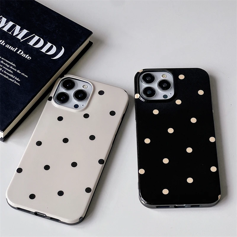 Cute polka dots print phone case for iphone 17 17Pro Max 15 16 pro 11 15Pro 14 14pro 13Pro Max 12 Protective silicone back cover - AliExpress 202192403 Cute polka dots print phone case for iphone 17 17Pro Max 15 16 pro 11 15Pro 14 14pro 13Pro Max 12 Protective silicone back cover - AliExpress 202192403