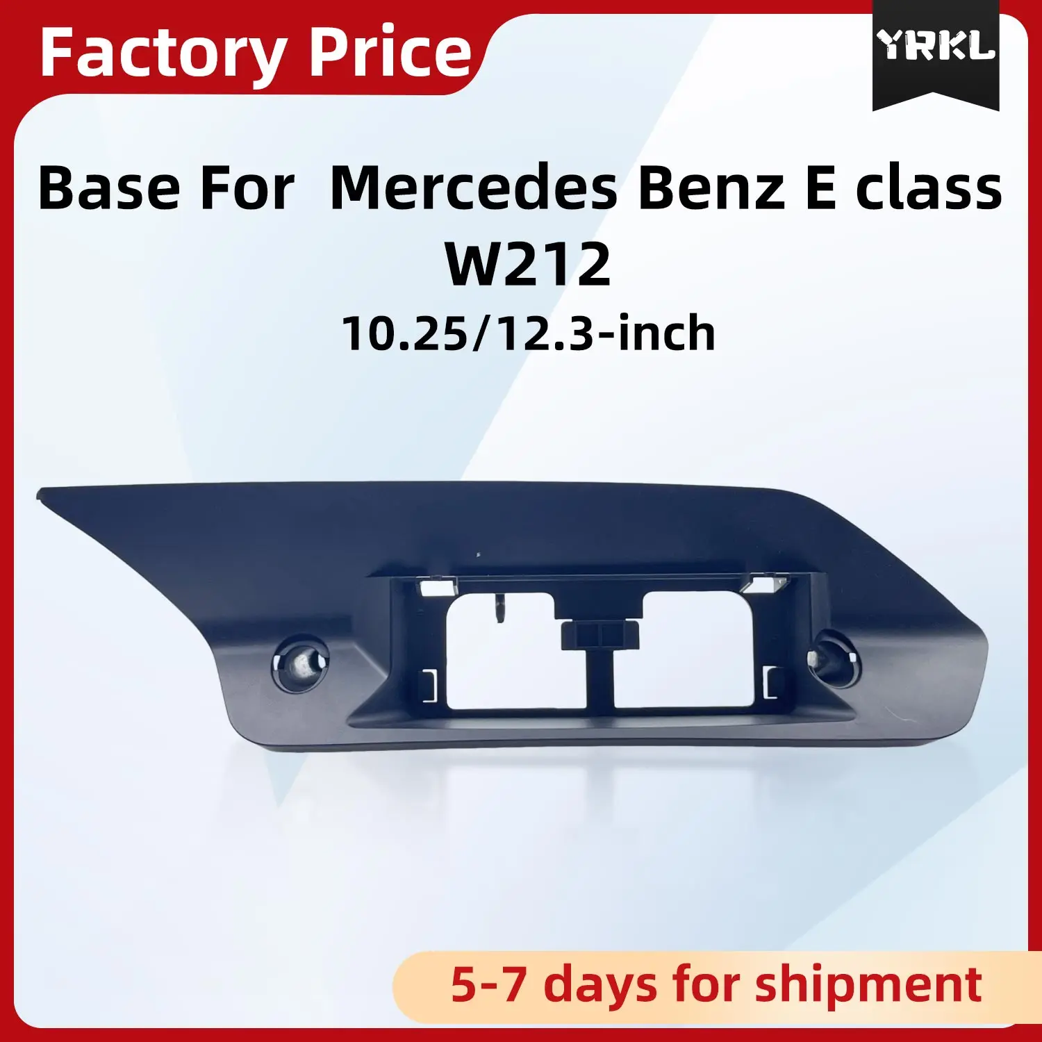 

For Mercedes Mercedes Benz E class W212 Car Multimedia Player Car Radio BT Navigation Reverse Image installation Bracket Base