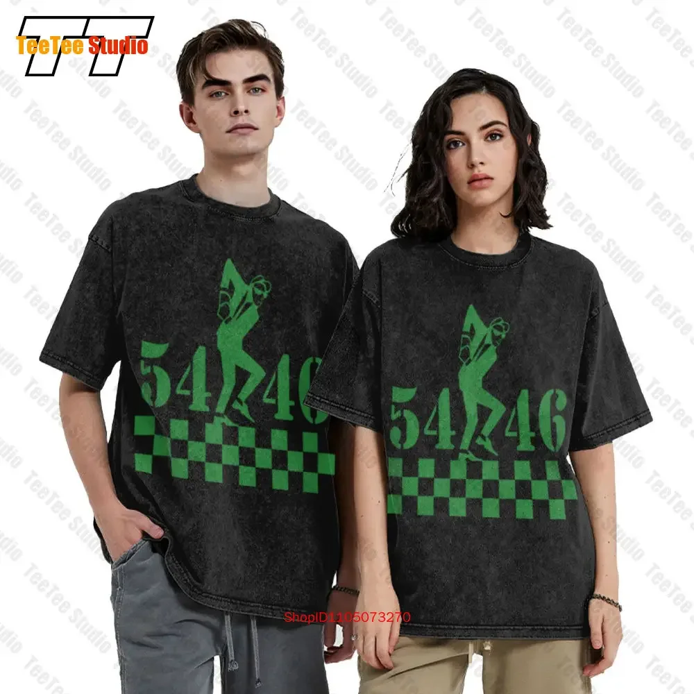 Skinhead Trojan 2 Tone Rude Skank Vintage Oversized T-Shirt FMHE