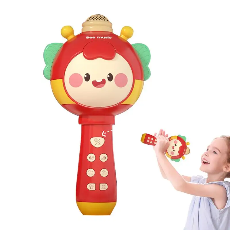 

Children's Microphone Toy Children's Echo Toy Mics For Music And Singing Wireless Connection Early Educational Toy For Birthday