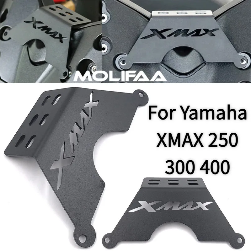 

Для Yamaha XMax 250 300 400 мотоциклетный держатель телефона Bluetooth из нержавеющей стали, передний лобовое стекло, навигационный кронштейн, аксессуары