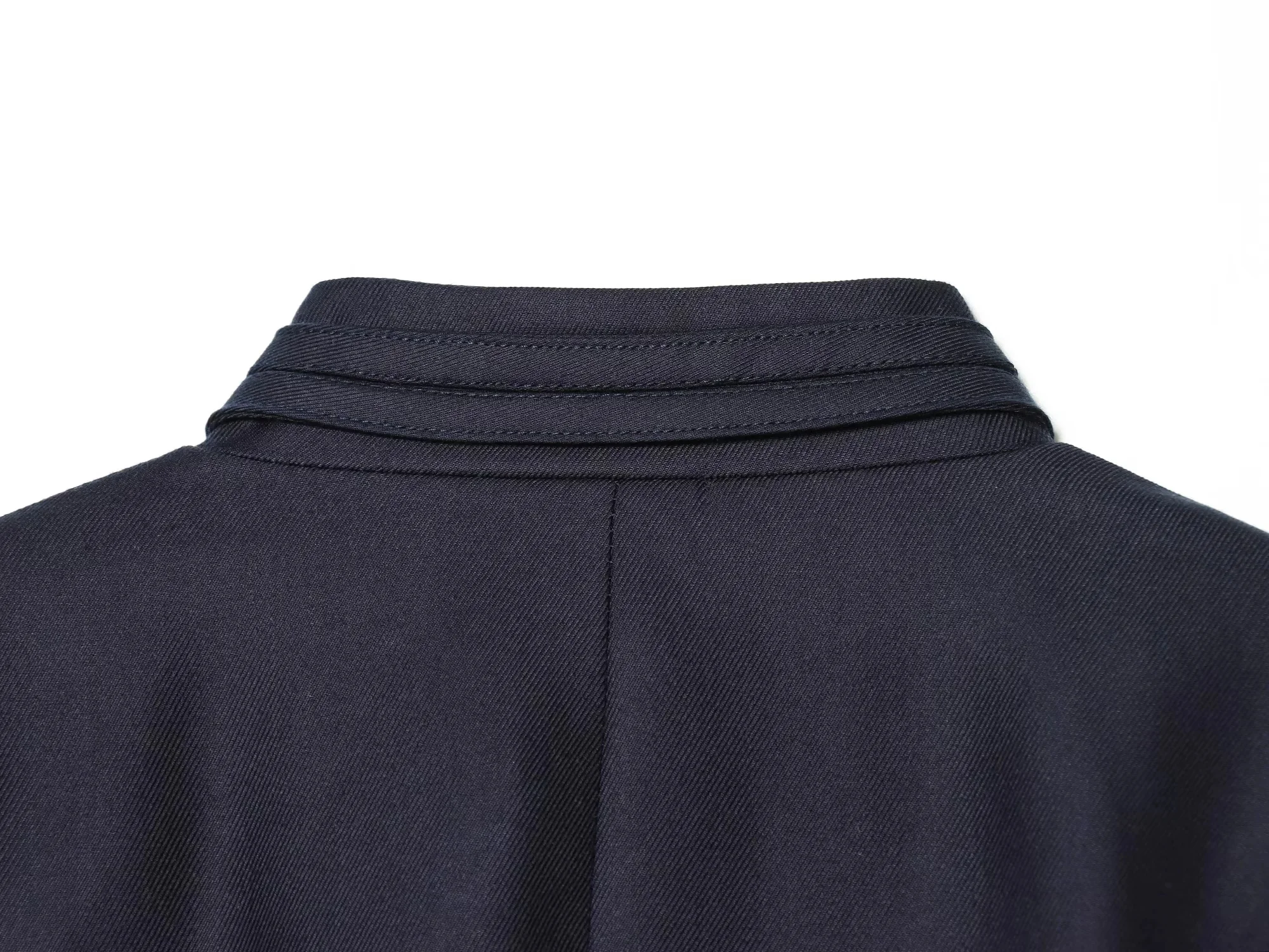 KONDALA Eleganter Lässiger Schicker Damen-Blazer Marineblau mit Knöpfen Stehkragen Slim-Fit Blazer Mode 2026 Frühling Sommer Büro-Damen-Blazer – Detail 8