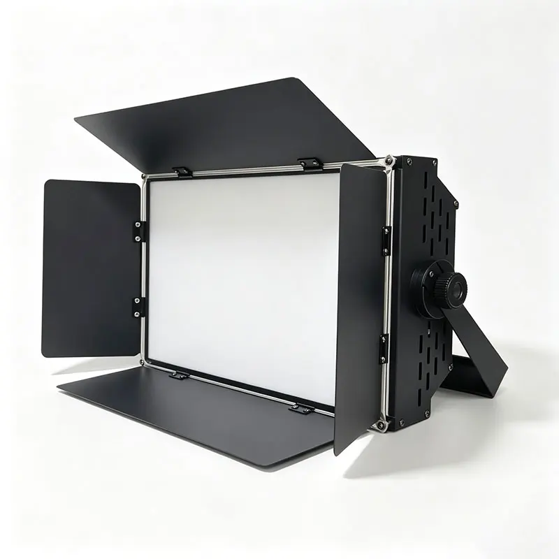 200W LED Soft Panel Light DMX512 6CH CRI95 432 LEDS 120° Beam Angle For Live Streaming Photography Stage Indoor Entertainment