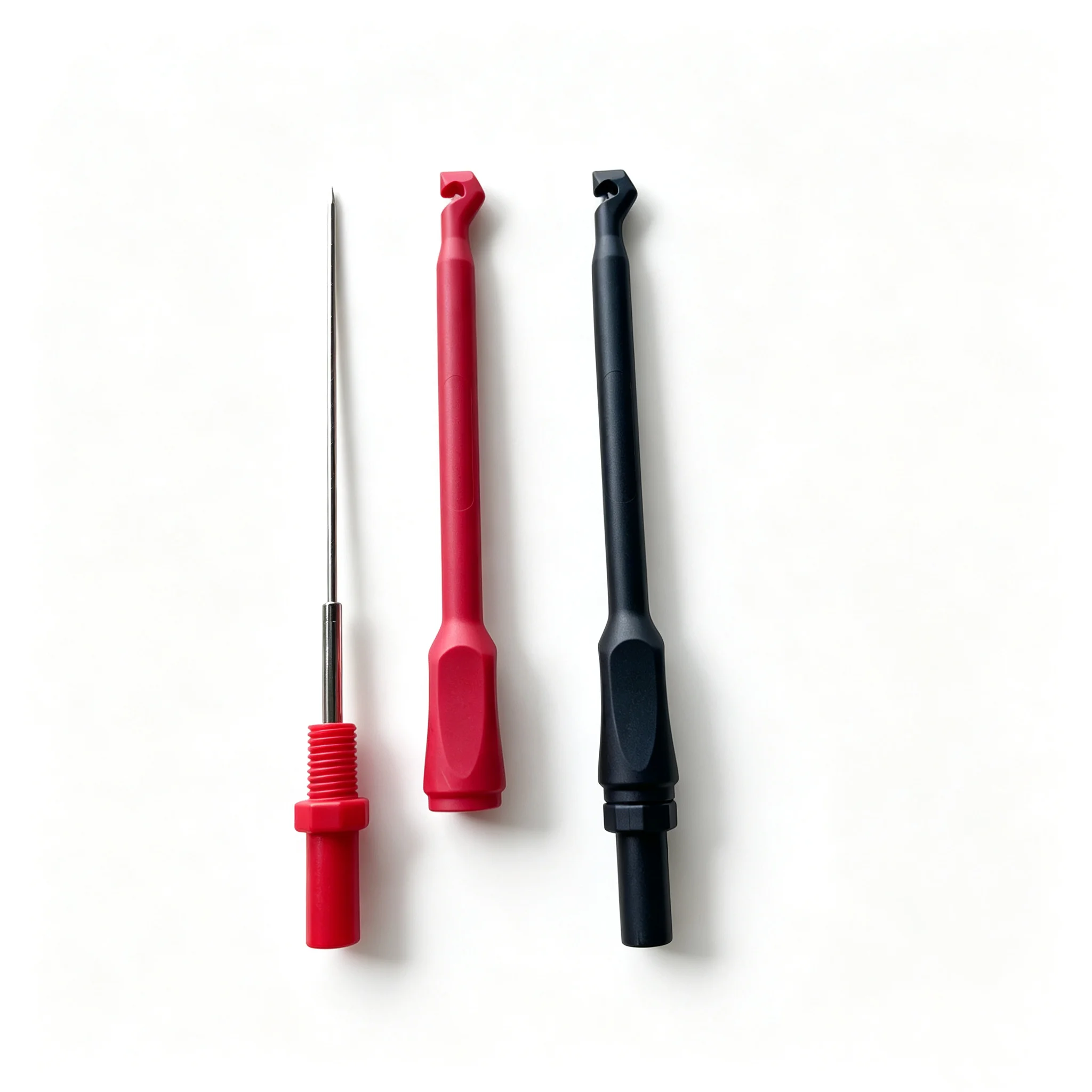 P30036A Safety Wire-Piercing Probes Non-Destructive Puncture Probe With 4mm Jack Multimeter Automotive Test Hook Tool