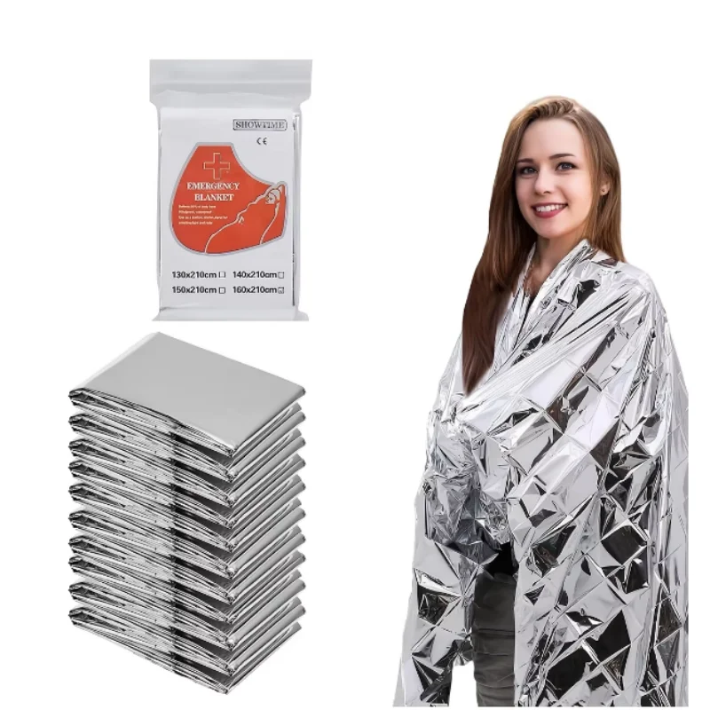 Przenośna, lekka, aluminiowa k – Survival Blanket Reflective recenzja i cena