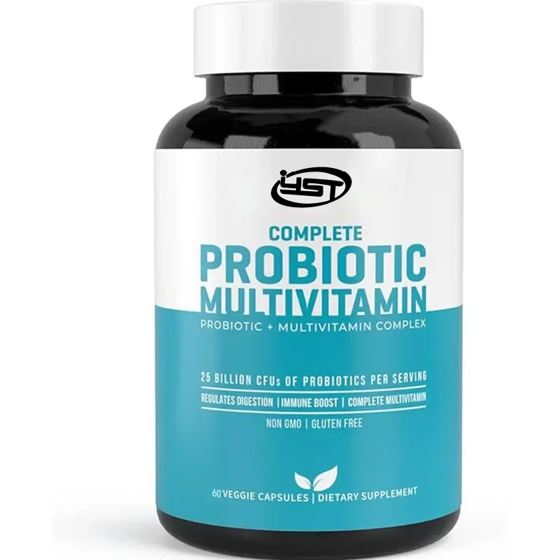 

Probiotic Complex Vitamin Supplement - Containing Probiotics - Gluten Free Pills -25 Billion Colony Forming Units