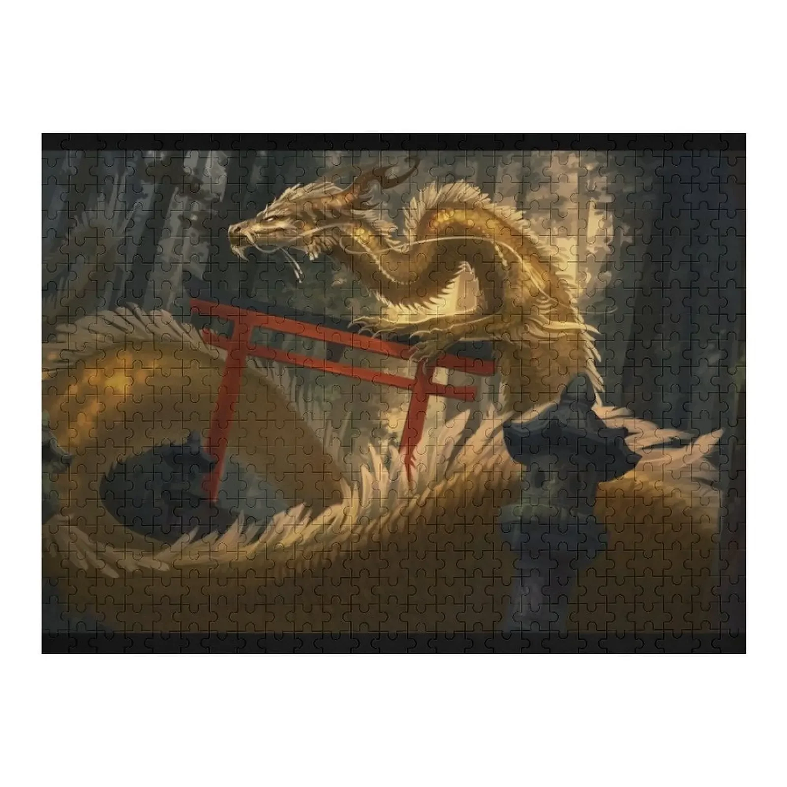 

Ichi No Torii Jigsaw Puzzle Customized Gifts For Kids Wooden Decor Paintings Baby Wooden Puzzle