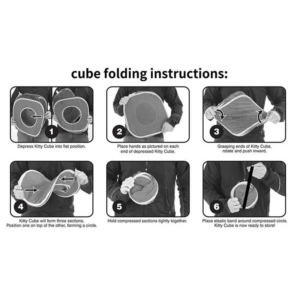 خيمة على شكل حرف S قابلة للطي للحيوانات الأليفة، تصميم شريطي للنفق، سهلة التجميع، تفاعلية للقطط والقطط والحيوانات الأليفة