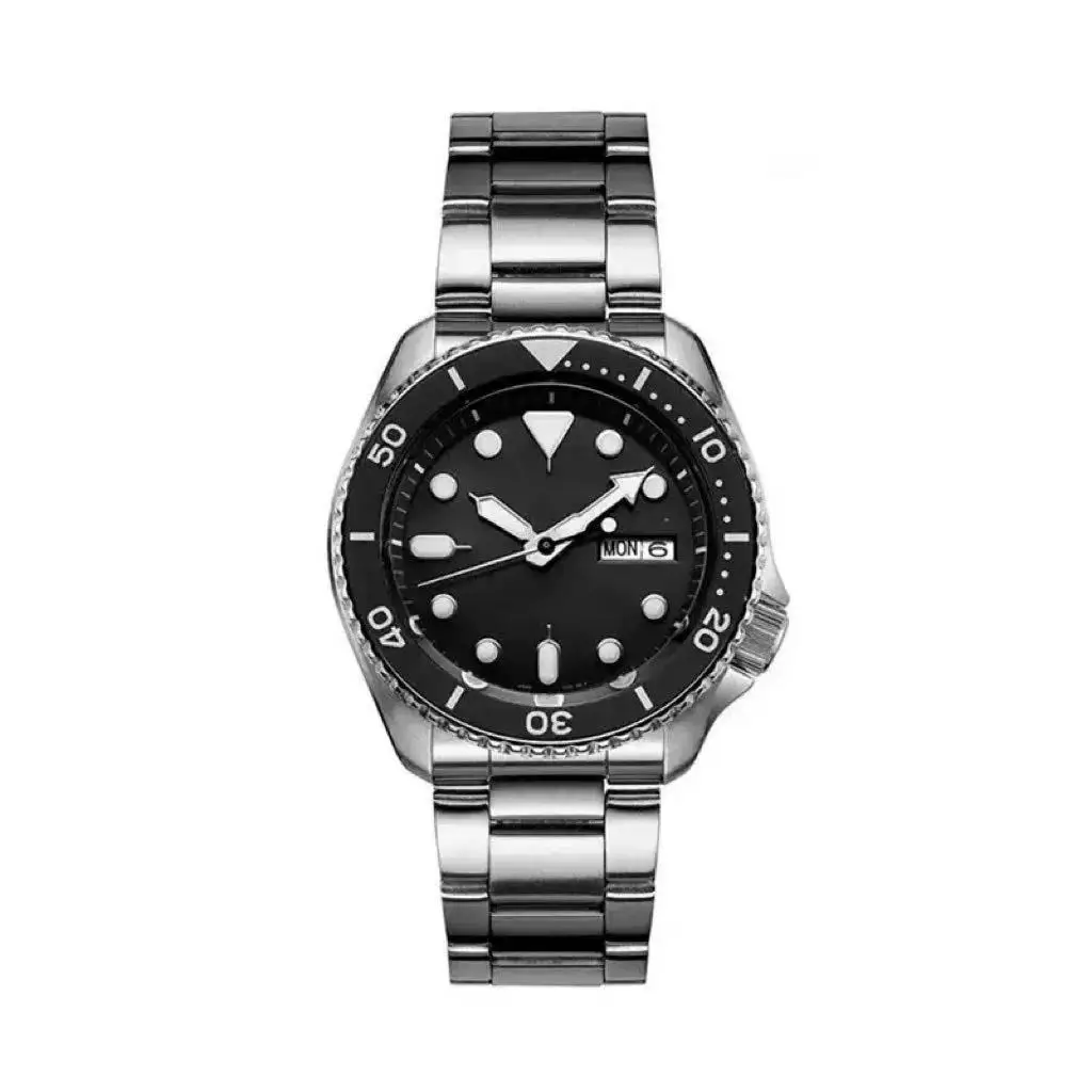 Mens Fashion Quartz Watch Steel Belt Luminous Calendar Business Classic Style