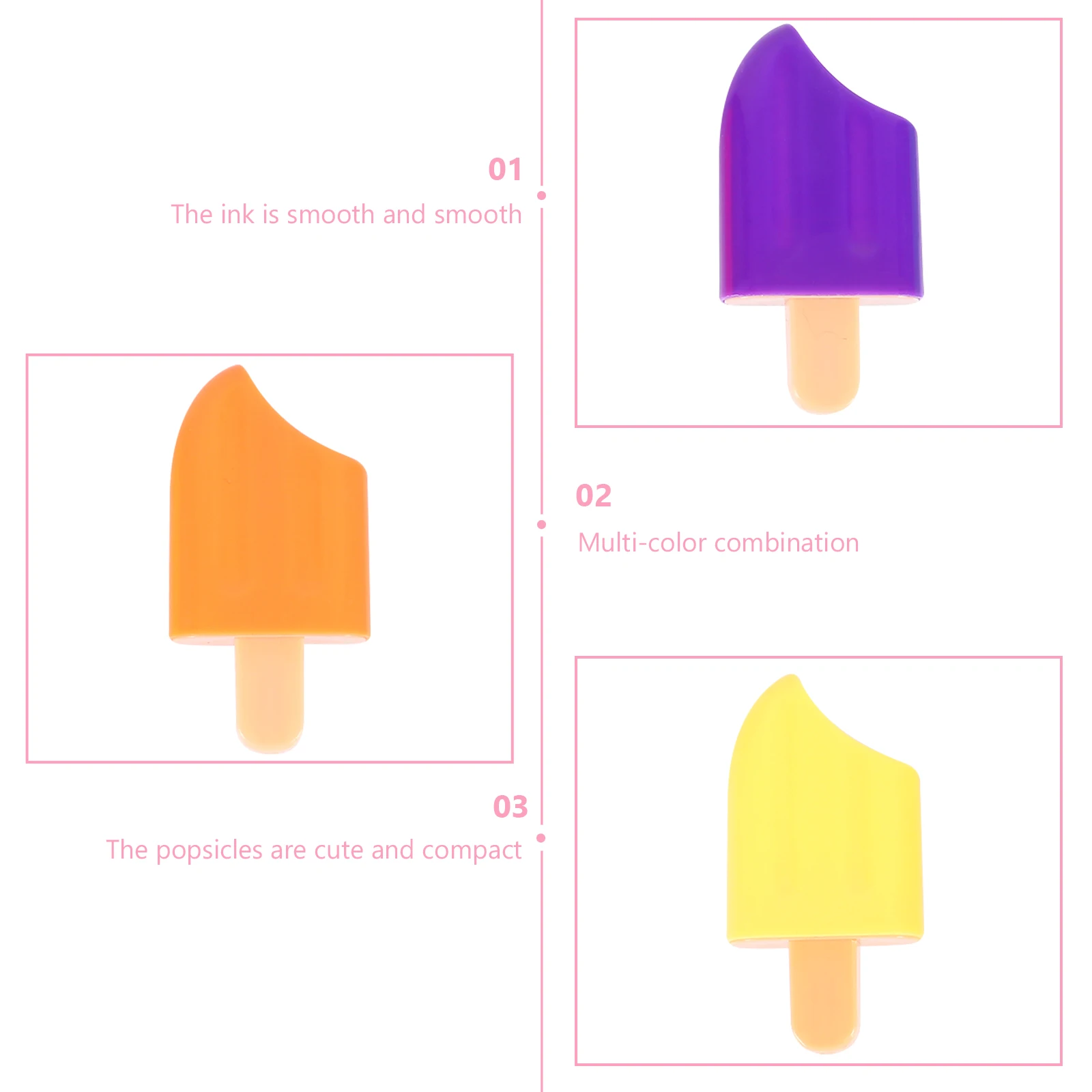 10 шт. маркеры, гладкое письмо, без утечек, карманные маркеры в форме, цветные ручки для студентов, учителей, офисный подарок