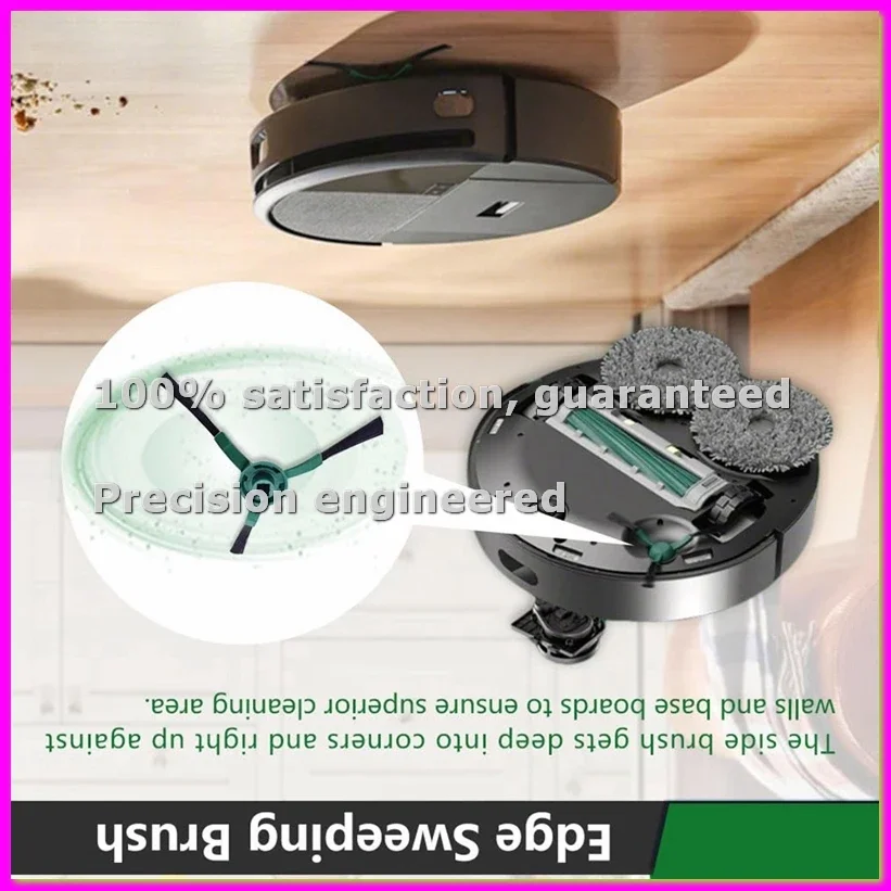Suitable for Plus 405 / 505 Combination Accessories Spare Parts Main Side Brush Mop Cloth Dust Bag-AD23