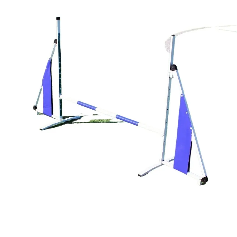 Foldable dog high jump training rack, essential equipment for professional obstacle course