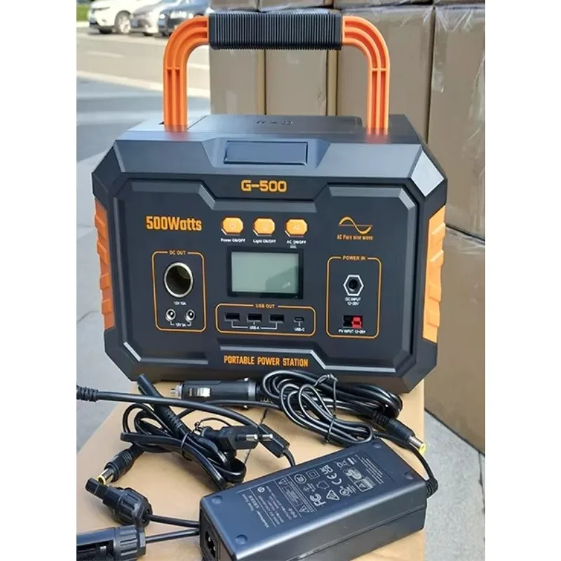 1000W Outdoor Solar Power Station, Portable Backup Battery, Multi Interface Output with Wireless Function for Camping Use