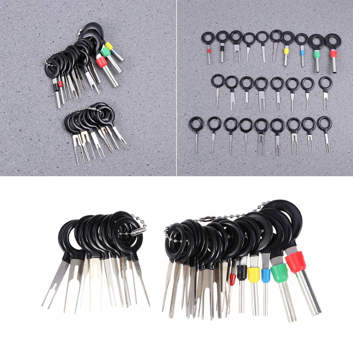 

26Pcs Universal Terminal Extractor Picks Car Plug Pin Release Tool Set Automotive Wire Connector Needle Removal