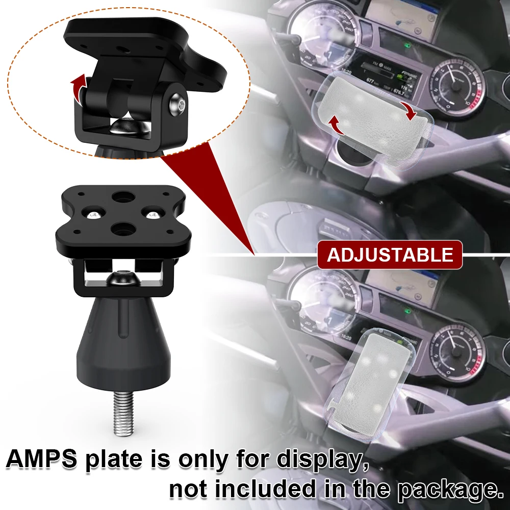 Steering Stem GPS Mount For BMW K 1600 GT/GTL K 1600B K 1600 Grand