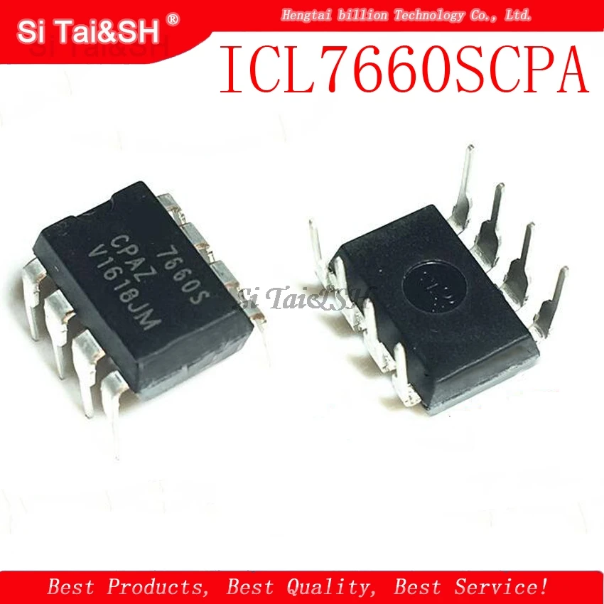 10pcs/lot ICL7660SCPA ICL7660S 7660  Waterproof shell