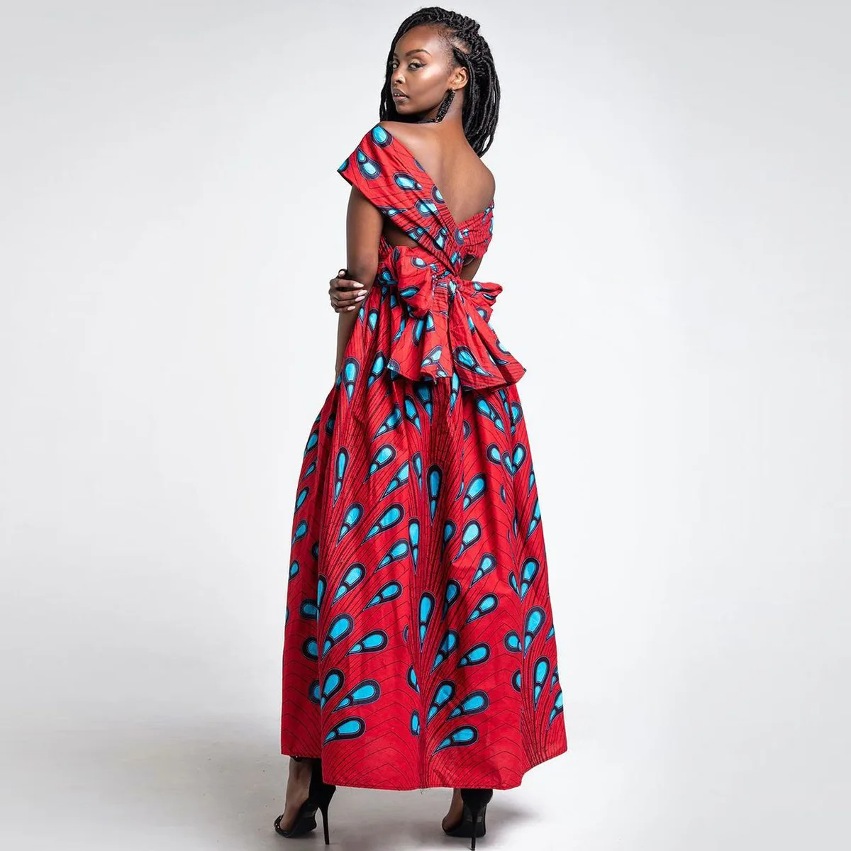 

African Dresses for Women Print Clothing Formal Dresses Party Wear Sexy Ladies Clothes Vetement Femme New Fashion Summer Outfit