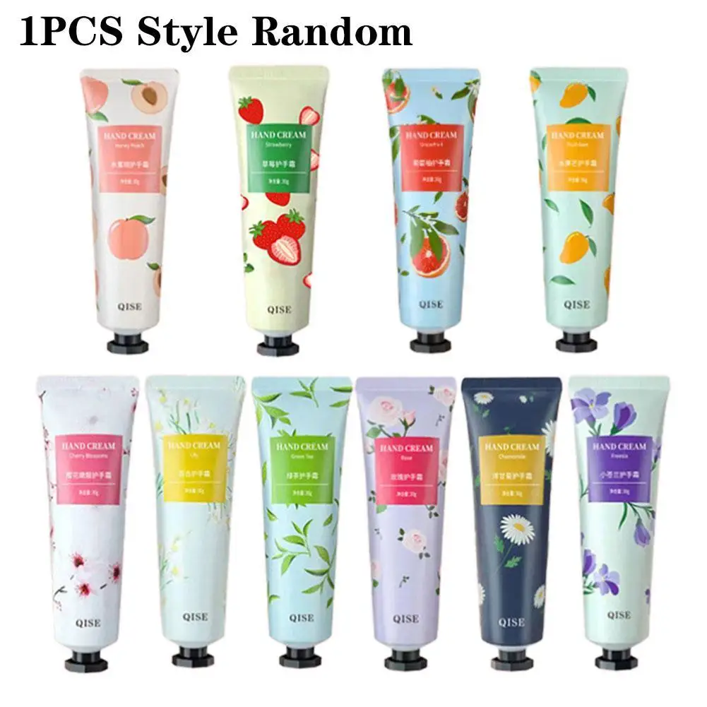 30g Plant Extract Moisturizing Hand Cream Anti-crack Hydrating Hand Cream  For Women Refreshing Smooth Skin Care Beauty