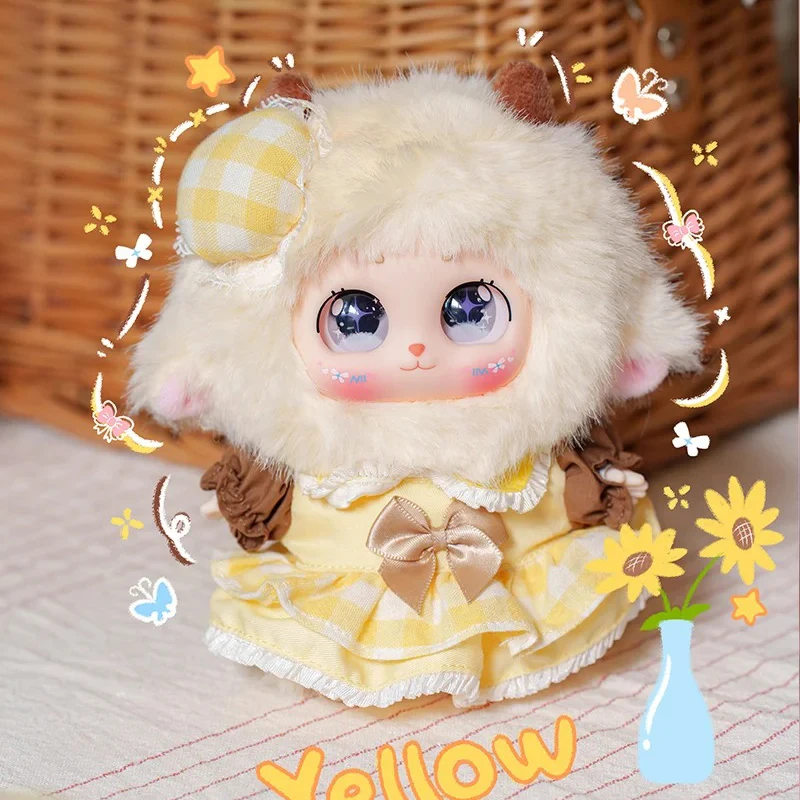 Nuevo Milly ovejas dulce sueño bebé tres cajas ciegas de vinilo juguetes lindo bolso colgante figura muñecas Navidad cumpleaños niña regalo