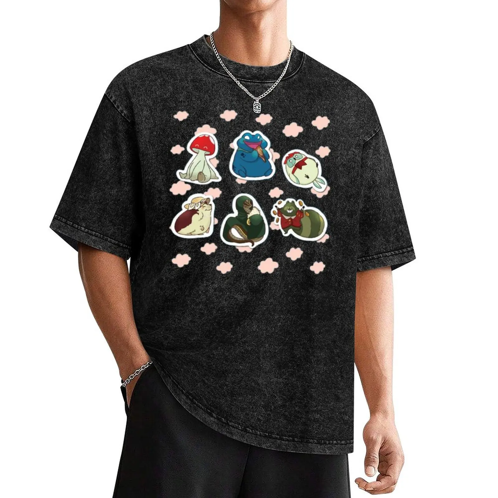 

Spiritfarer - Cute Characters T-Shirt oversizeds T-shirts man valentines boutique clothes mens t shirts pack