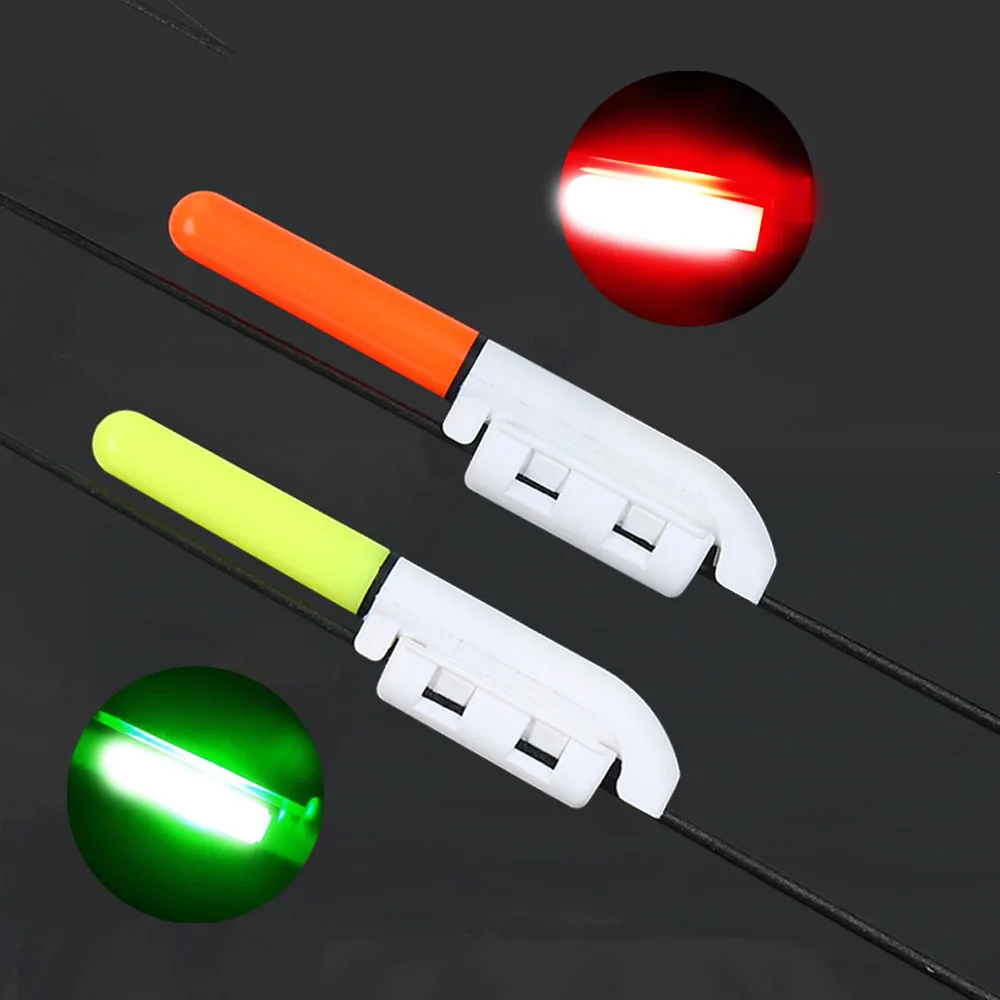Night Fishing Light CR322 Lithium Battery USB Charge Set Buoy Tools Bobber Pesca Luminous Stick Rod LED Tackle Fluorescent Lamp