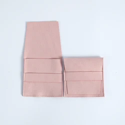 5Pcs Pink Pack Luxury Microfiber Jewelry Accessory Packaging Bag Wedding Travel Party Gift Candy Storage Dust Organizer Pouches