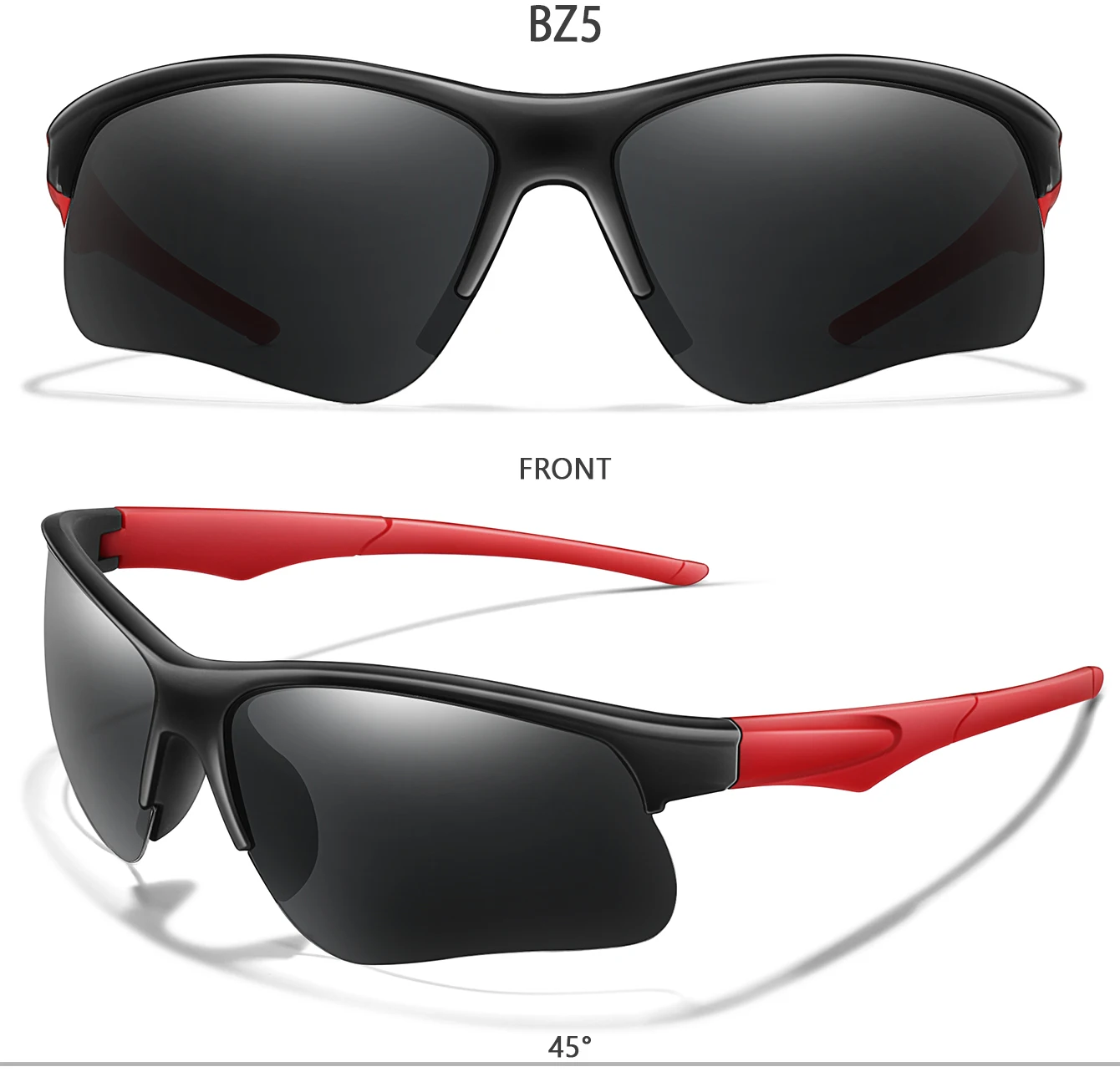 Mode Radfahren Sonnenbrillen für Männer und Frauen Sport Fahrrad Outdoor MTB Fahrrad Brillen Camping Wandern Schutzbrillen UV400 – Detail 8