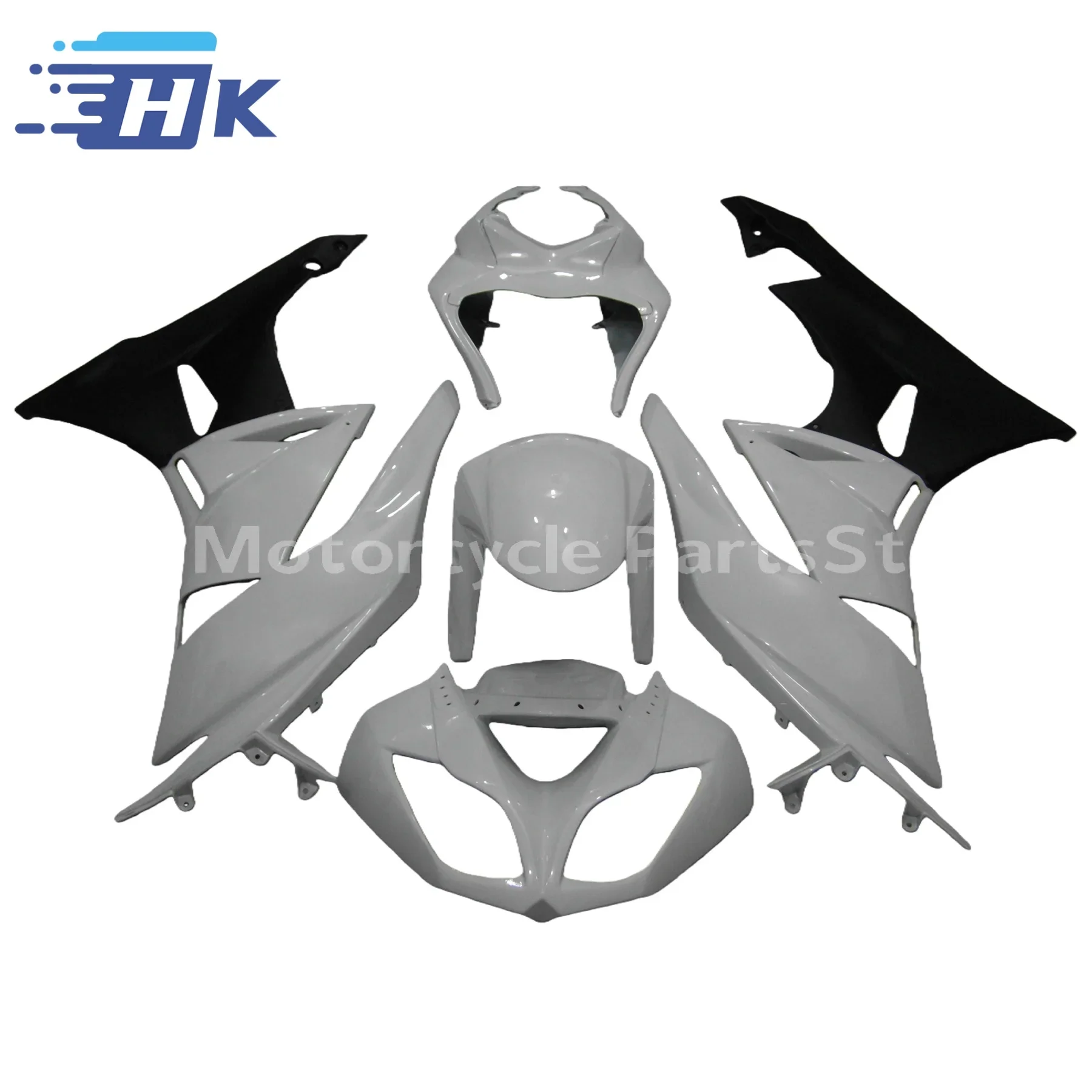 

Motorcycle Bodywork Fairing Kit for Kawasaki ZX6R 2009-2012 Injection ABS Full Fairing Cowling Set