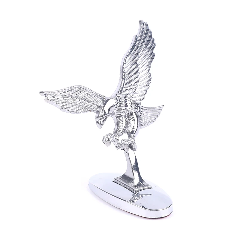 Car Front Cover Chrome Hood Decoration Badge 3D Emblem Angel Eagle For Auto Car Cover Ornament