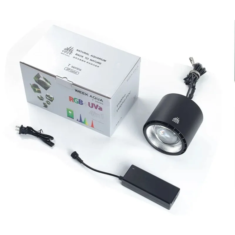 Week Aqua T140 Pro LED Aquarium Pendant Light 90W RGB UVA Full