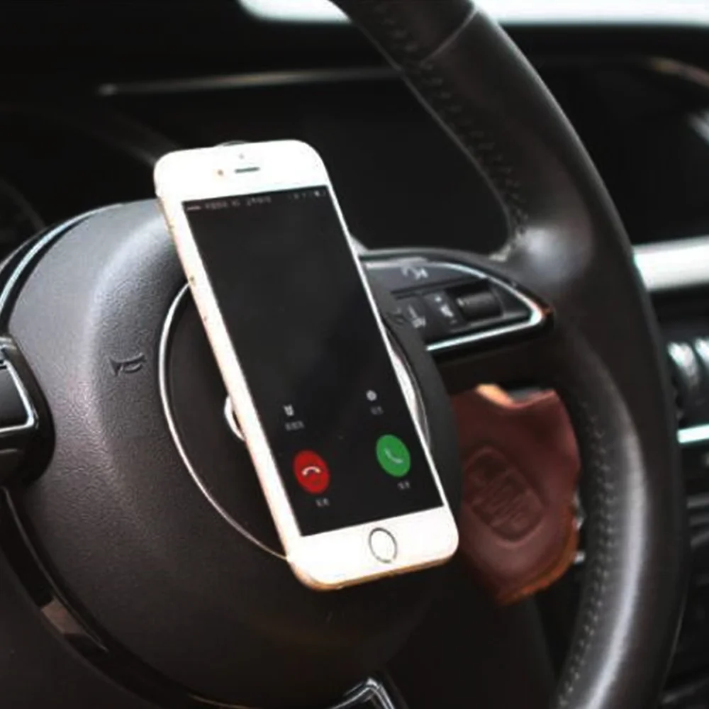 1PC Car Mobile Phone Bracket Adsorption Wall Stickers No Trace Stickers Removable Magic Pads