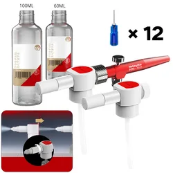 HM-160 Modular Wash Free Airbrush Kit Air Brush Set Airbrush Kit Spray Gun For Artist Crafts For Model/Cake/Car/Nail Painting