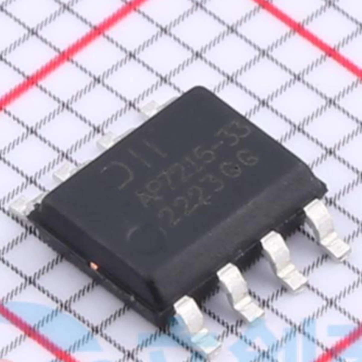 20PCS original AP7215-33 linear regulator (LDO) fixed 5.5V 600mA 3.3V SOP-8: AP7215-33SG-13