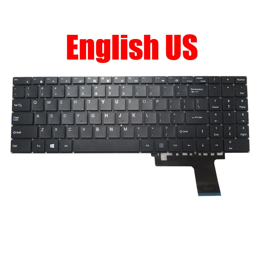 Laptop Keyboard MB3301029 XK-HS376 English US Black New