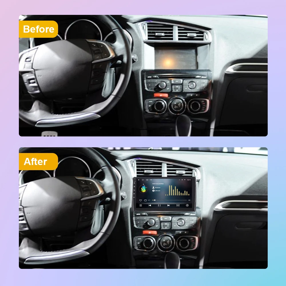 

Android Car Radio For Citroen C4 C4L DS4 2013 - 2017 Video Player Car Stereo Android Auto Carplay Multimedia Screen 2Din 10"